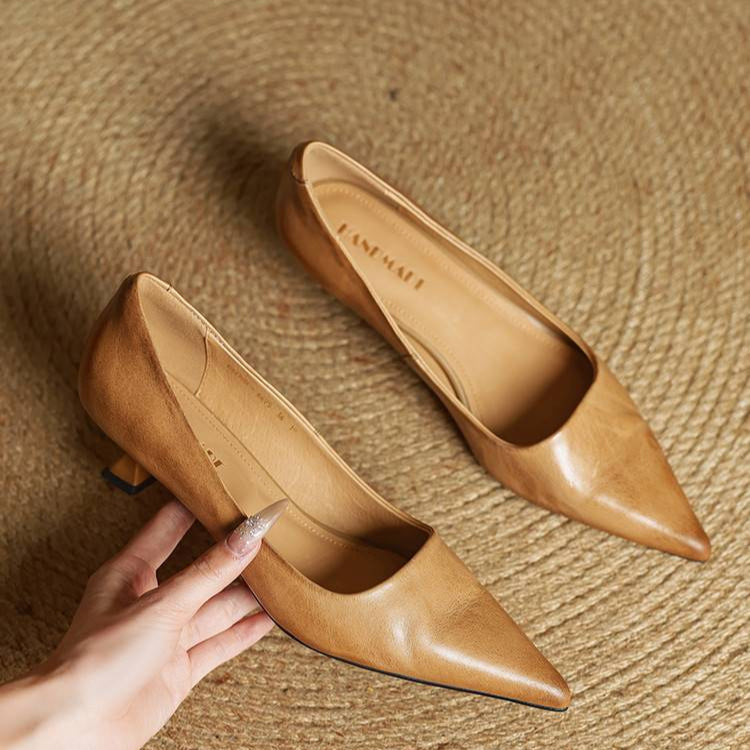 Anok | Genuine Leather Heels