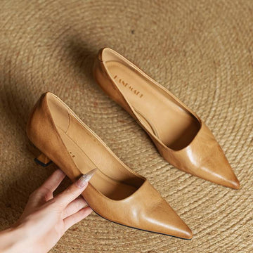 Anok | Genuine Leather Heels