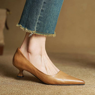 Anok | Genuine Leather Heels