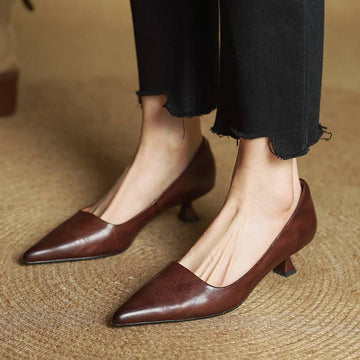 Anok | Genuine Leather Heels