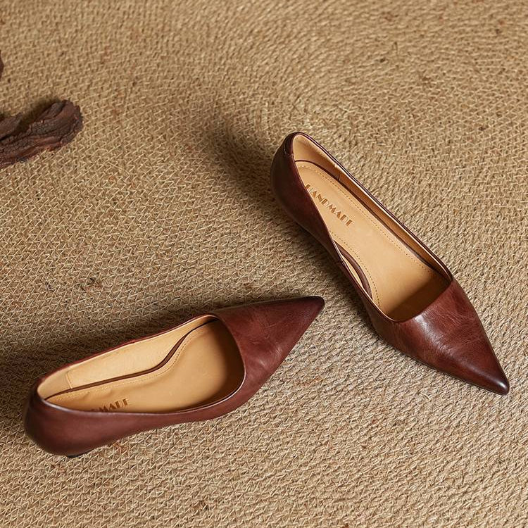 Anok | Genuine Leather Heels