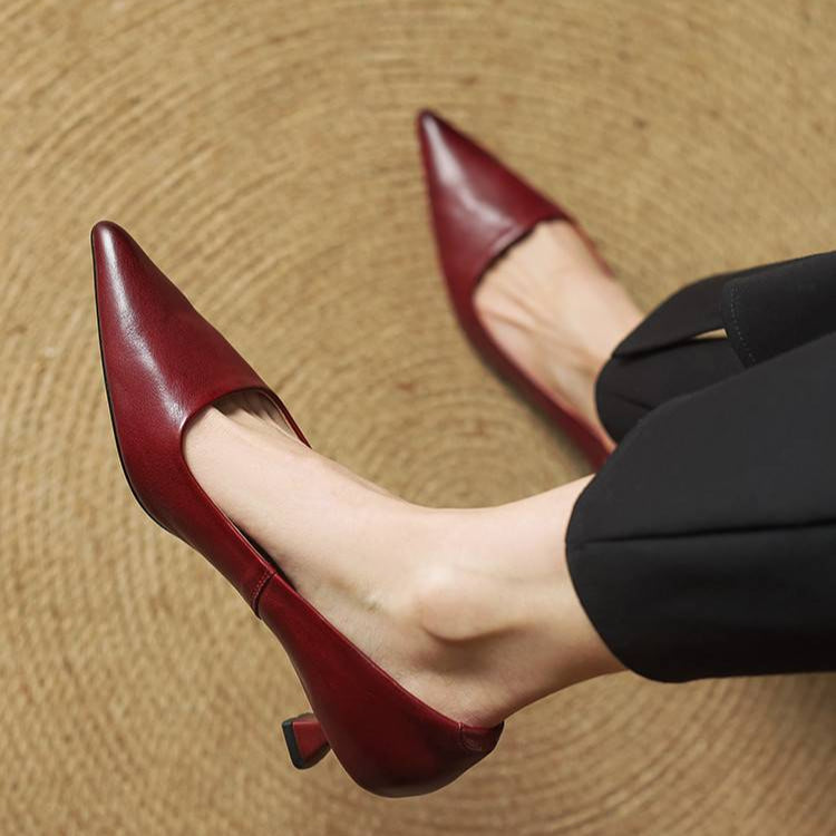 Anok | Genuine Leather Heels