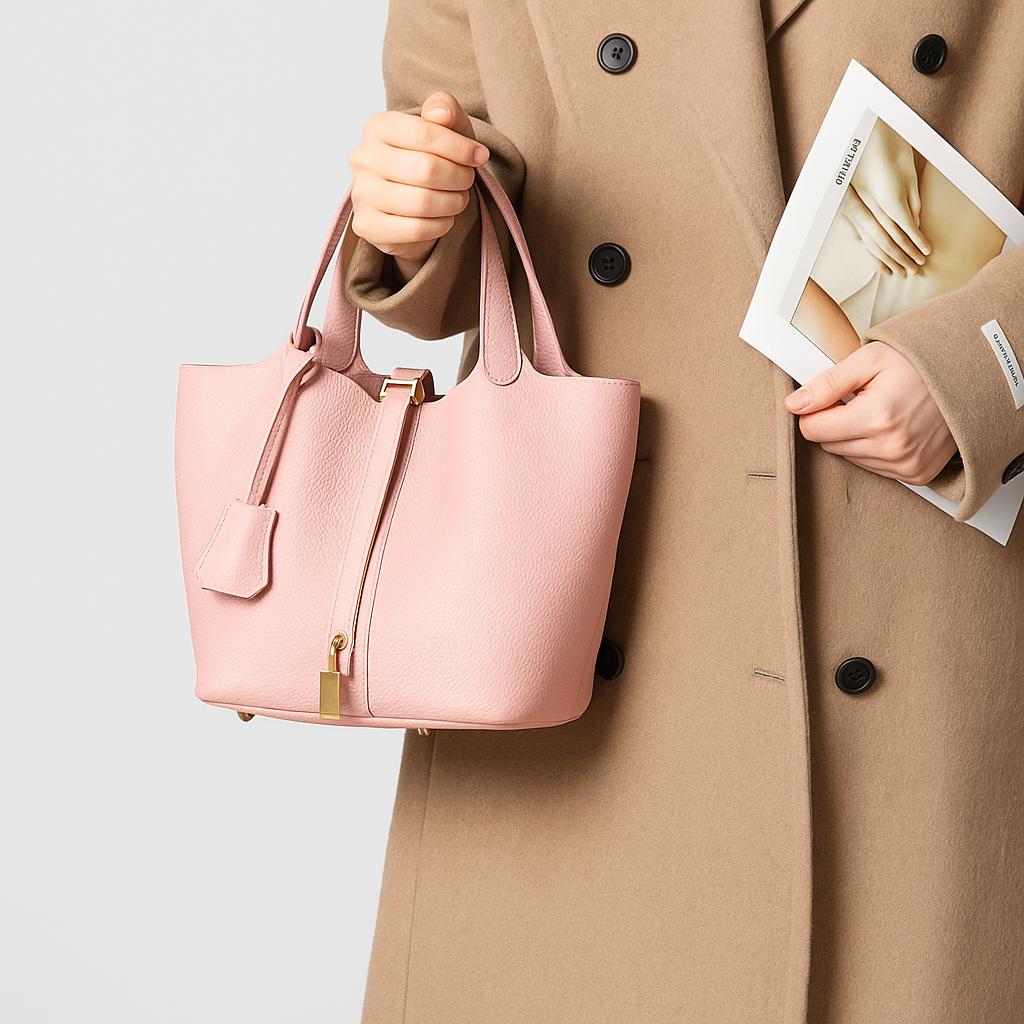 Kate | Lock  Vegan Leather Bag