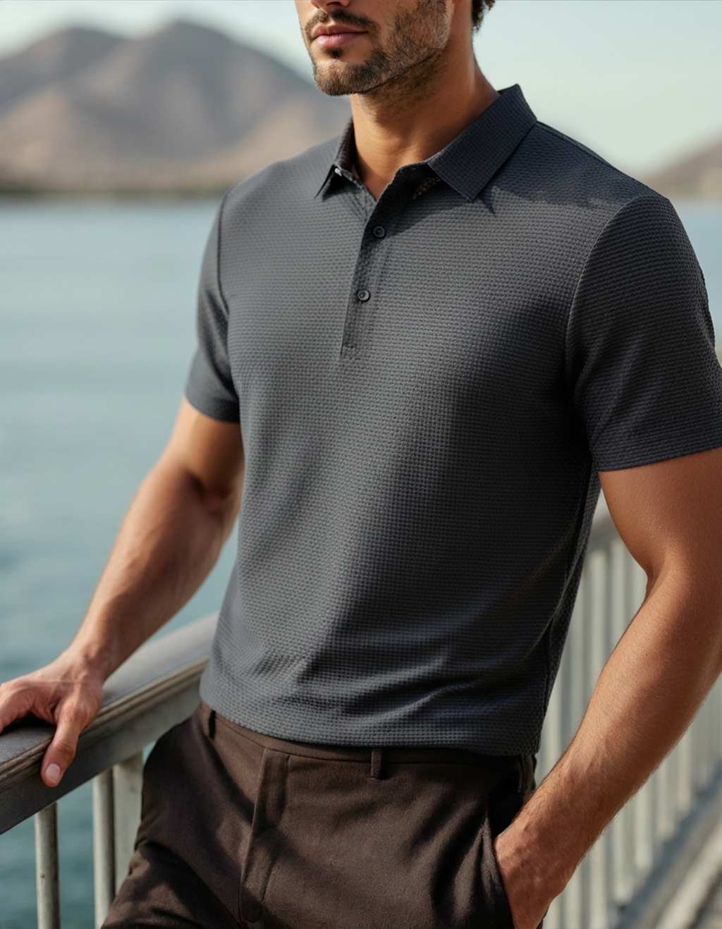 Prestigio | Lightweight Silk Polo