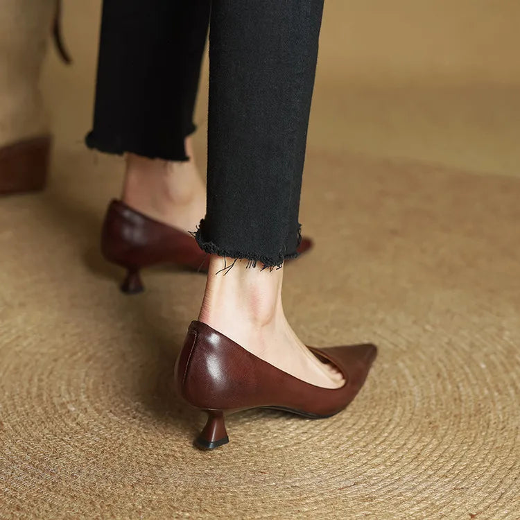 Anok | Genuine Leather Heels