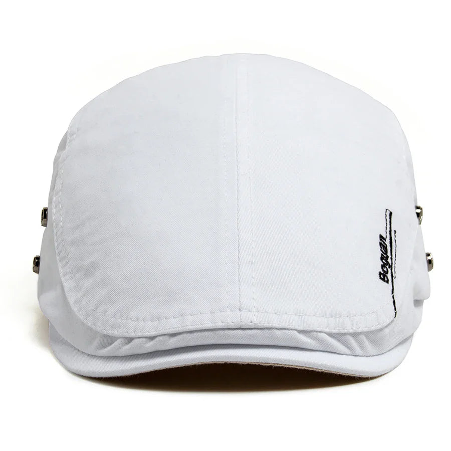 Anthony | Vintage Cap with Button Detail