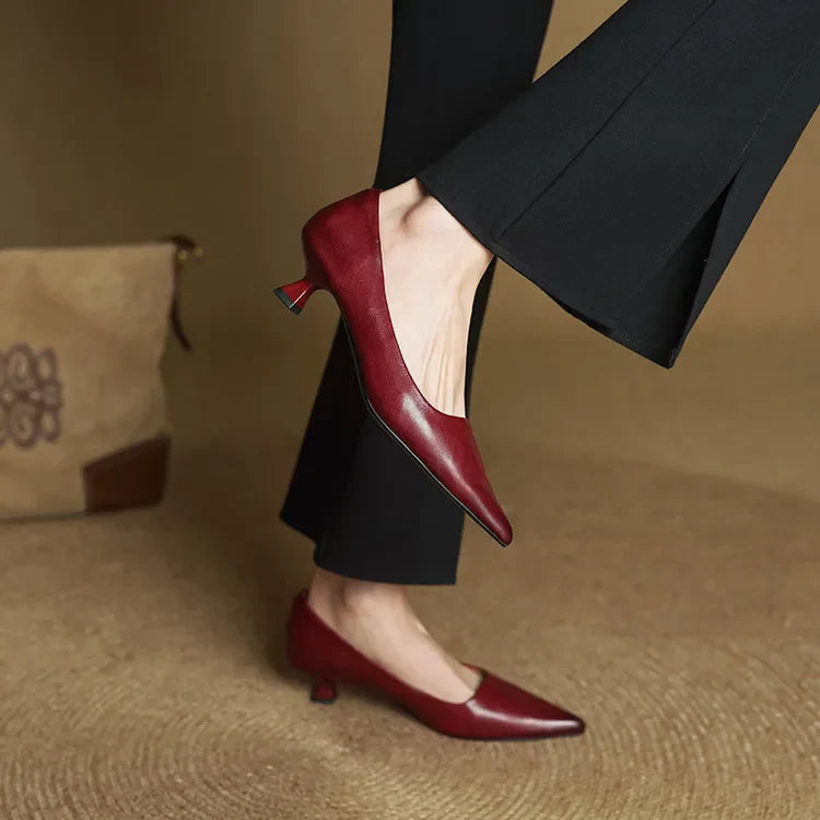 Anok | Genuine Leather Heels