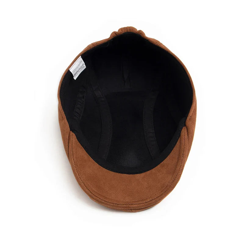 Philip | Classic Suede Flat Cap