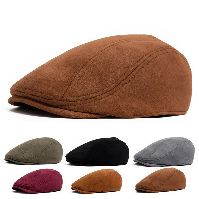 Philip | Classic Suede Flat Cap