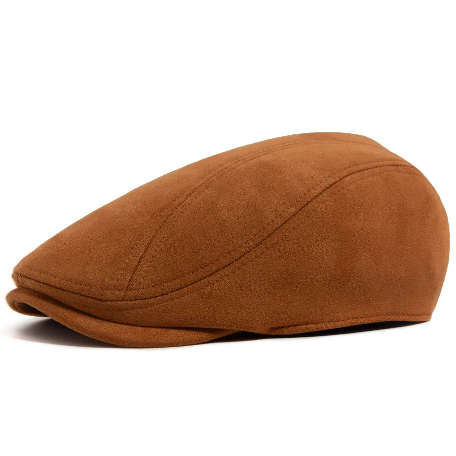 Philip | Classic Suede Flat Cap