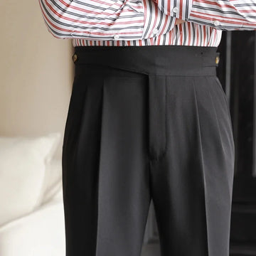 Mavro | Comfortable Plaid Smart Trousers