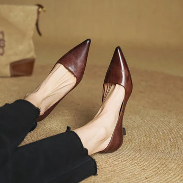 Anok | Genuine Leather Heels