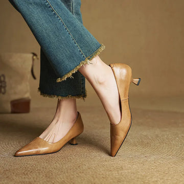 Anok | Genuine Leather Heels