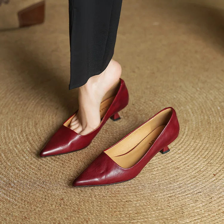 Anok | Genuine Leather Heels