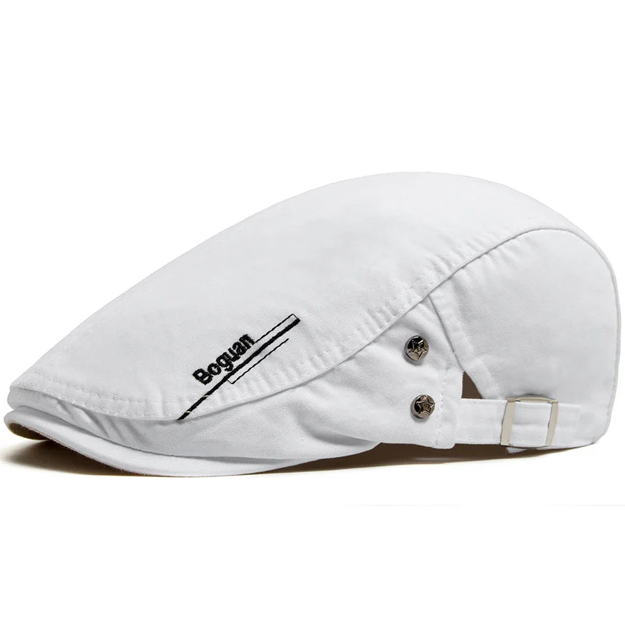 Anthony | Vintage Cap with Button Detail