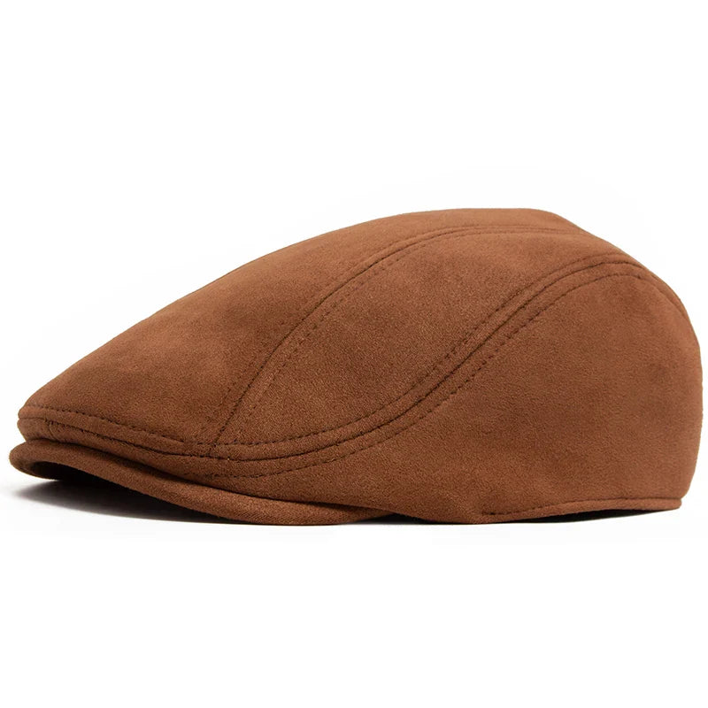 Philip | Classic Suede Flat Cap