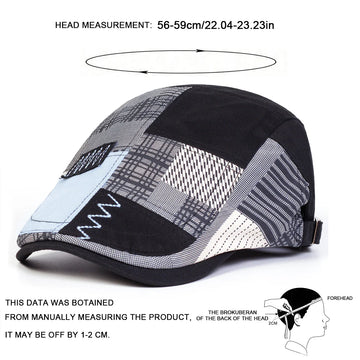 Simon | Patchwork Men’s Cap