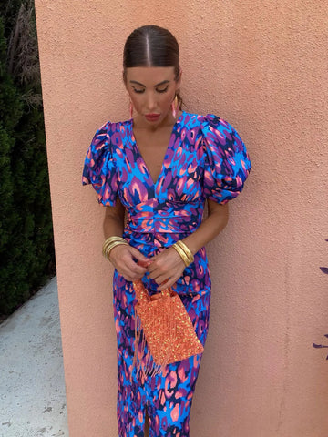 Beatrice | Elegant V-Neck Summer Dress