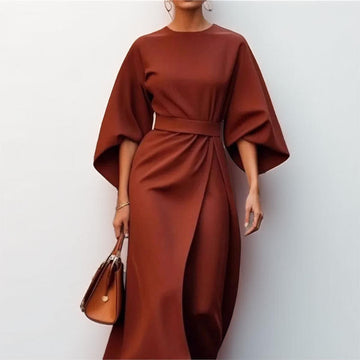 Camilla | Flowy Kimono Sleeve Maxi Dress
