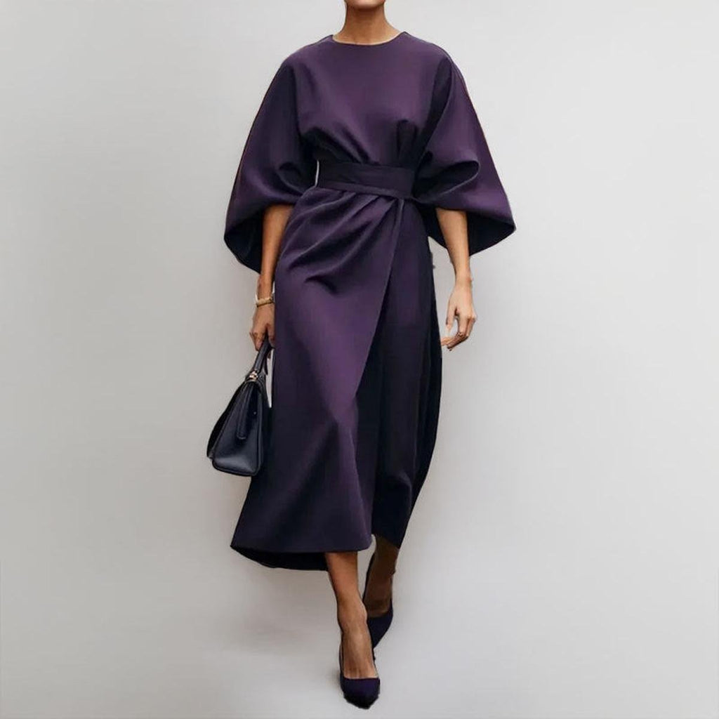 Camilla | Flowy Kimono Sleeve Maxi Dress