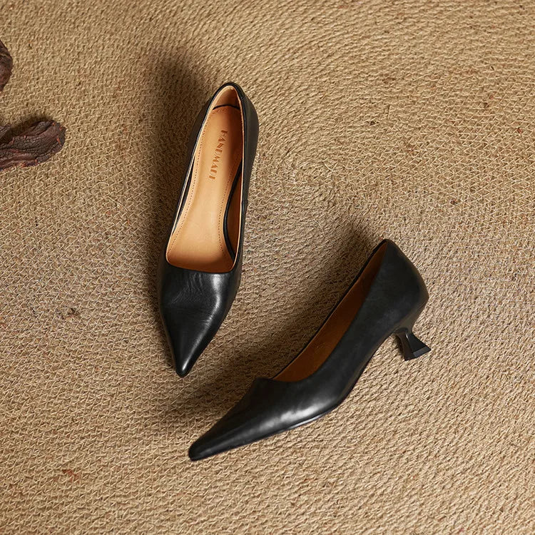 Anok | Genuine Leather Heels