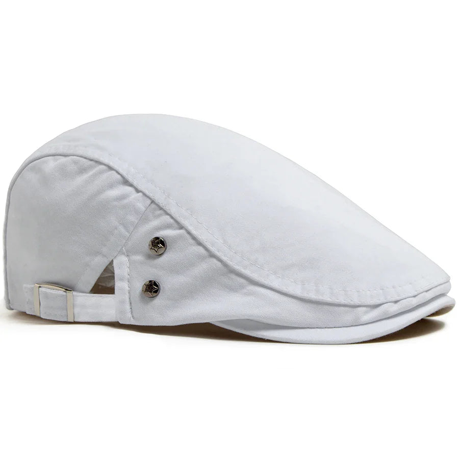 Anthony | Vintage Cap with Button Detail