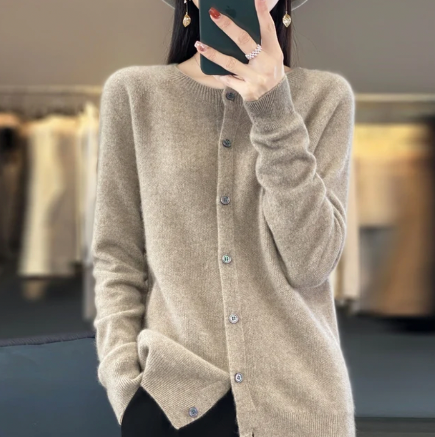 Eleanor | Soft Button-Up Cardigan
