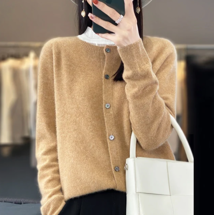 Eleanor | Soft Button-Up Cardigan