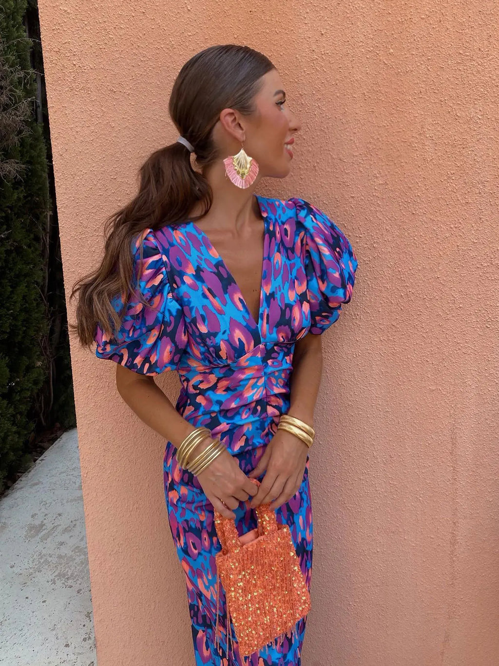 Beatrice | Elegant V-Neck Summer Dress