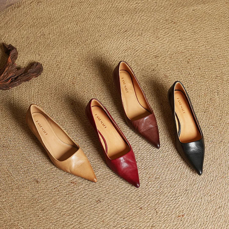 Anok | Genuine Leather Heels