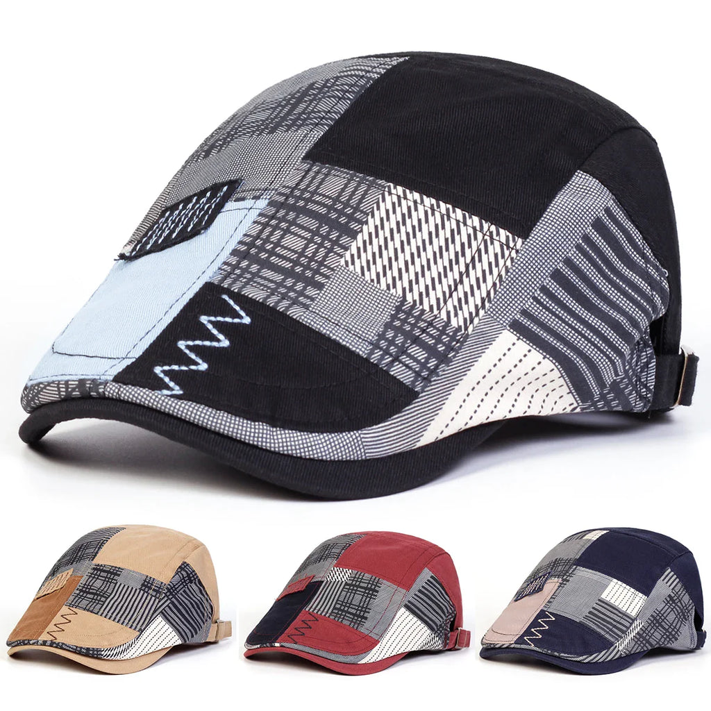 Simon | Patchwork Men’s Cap
