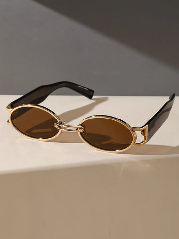 Maddy Oval Frame Sunglasses