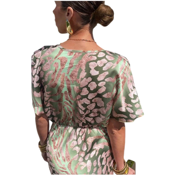 Nela | Flowy Wrap Maxi Dress