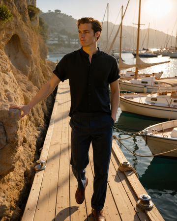 Mandarin | Lightweight Casual Shirt