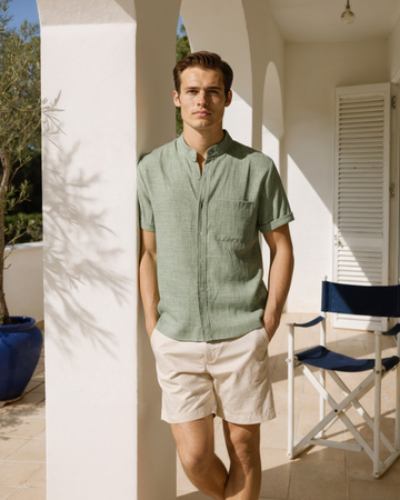 Mandarin | Lightweight Casual Shirt