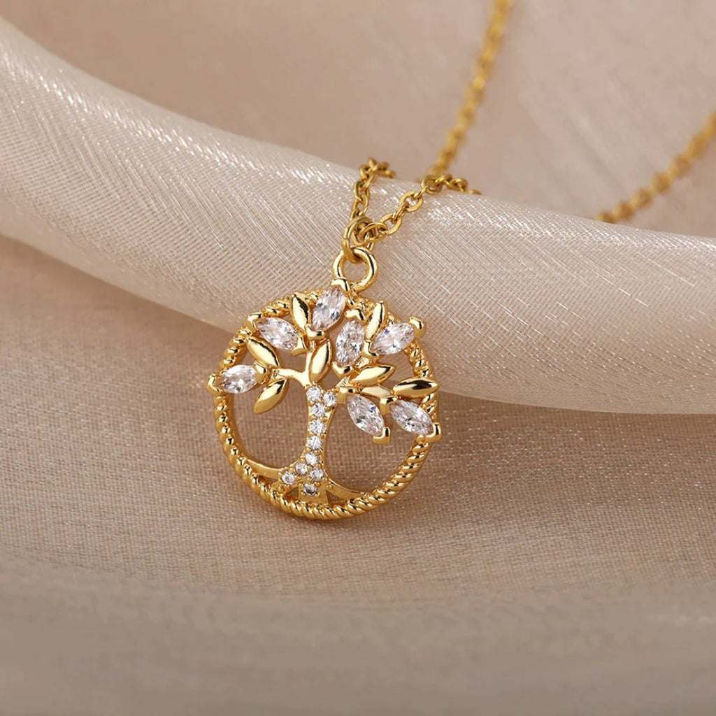 Luce | Elegant Tree of Life Necklace