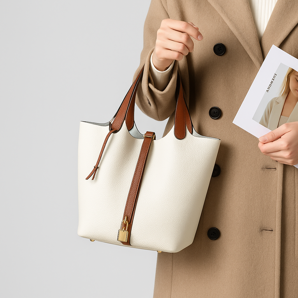 Kate | Lock  Vegan Leather Bag