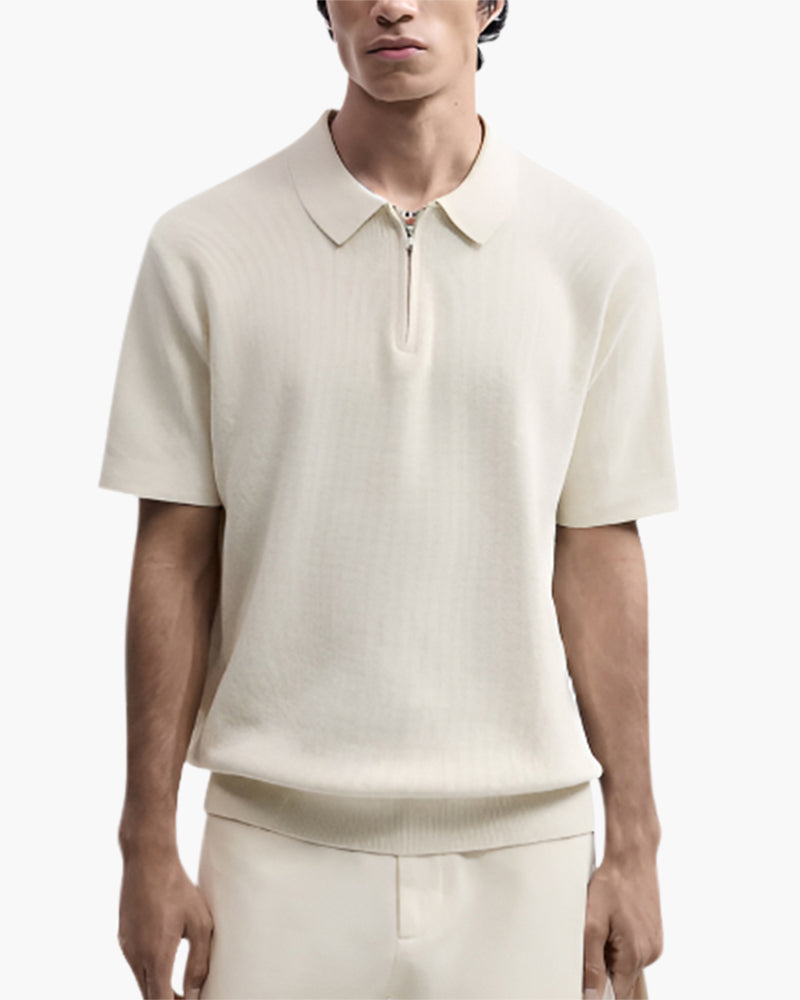 Marbella | Comfortable Zip-Up Polo