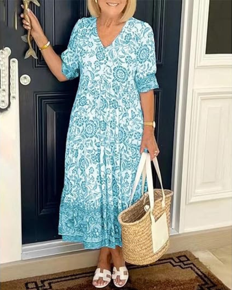 Radiance | Comfortable Bohemian Maxi Dress