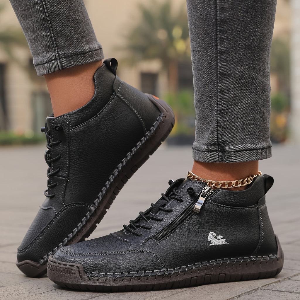 Mila | Supportive Zip Sneakers