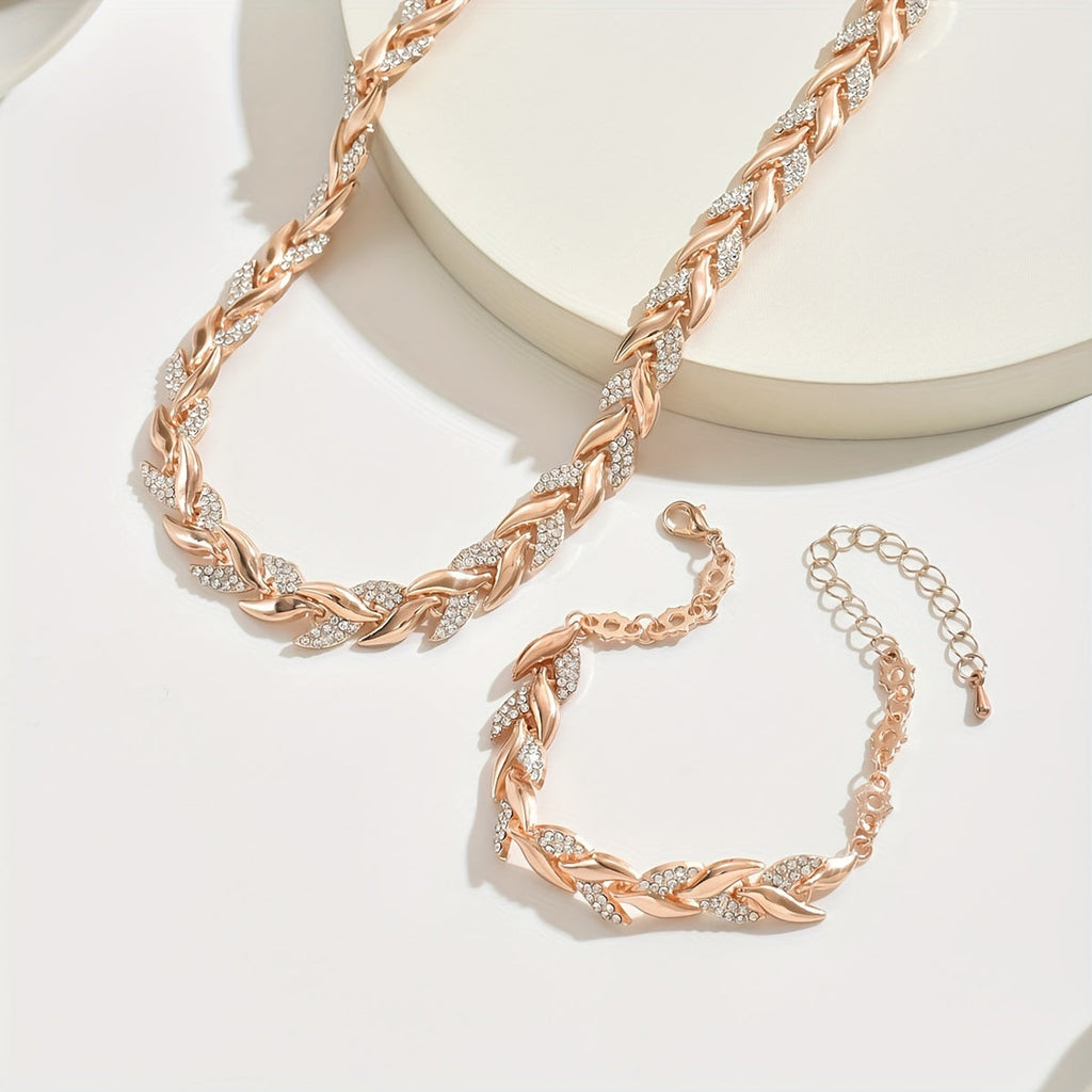 Dice | Elegant Rhinestone Fish Tail Set