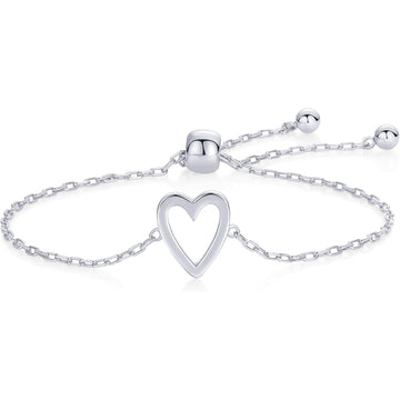 MATCHING HEART BRACELETS