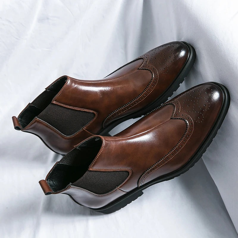 Alden | Vegan Leather Chelsea Boots