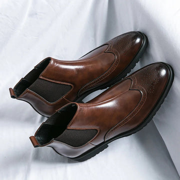 Alden | Vegan Leather Chelsea Boots