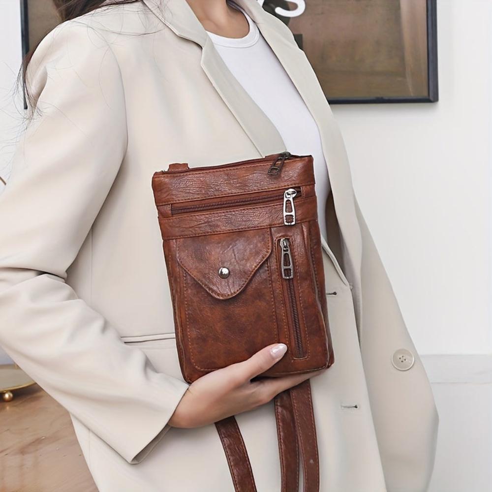 Danielle | Vegan Leather Crossbody Bag