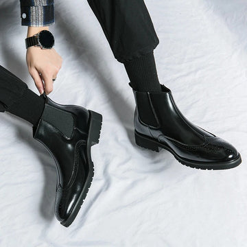 Alden | Vegan Leather Chelsea Boots