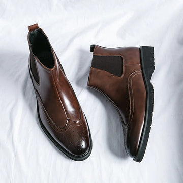 Alden | Vegan Leather Chelsea Boots
