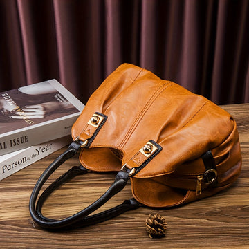 Zoe | Vintage 4-Piece Leather Bag Set