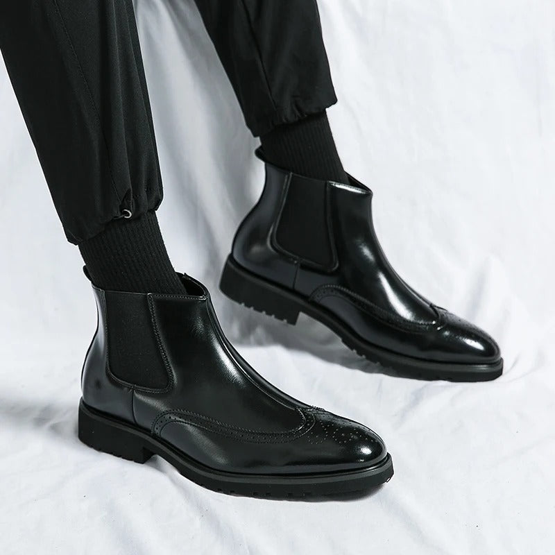 Alden | Vegan Leather Chelsea Boots