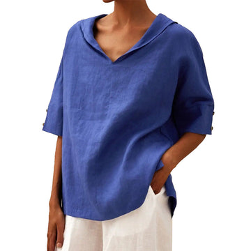 Jula | Elegant V-Neck Blouse